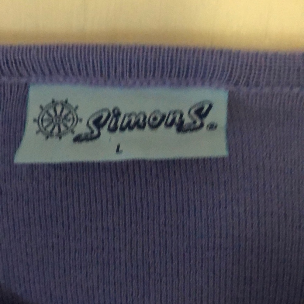 Copy Simons two piece sweater set in cobalt blue size L - Picture 9 of 10